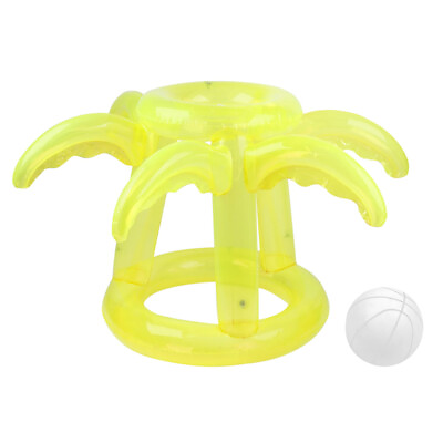 Sunnylife 125cm Inflatable Float Away Swimming Basketball Hoop Set Beach Toy