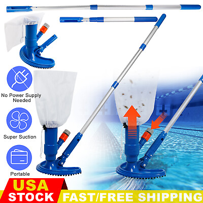 #ad Suction Vacuum Head Swimming Pool Cleaning Tool Equipment Spa Aluminum Pole