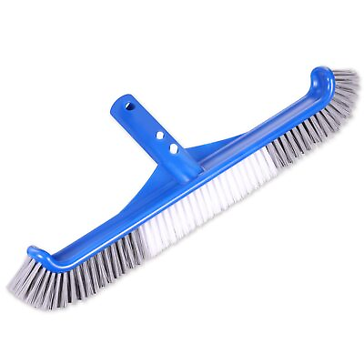 #ad #ad 17.5 Inch Swimming Pool Brush Head for Cleaning Walls Tiles Floors with Clip