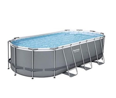 #ad #ad Above Ground Pool Power Steel Comfort Jet Oval 18#x27; x 9#x27; x 48quot; Deep Metal Frame