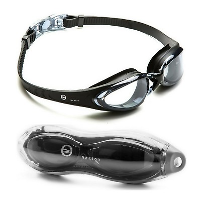 O Nation Clear Comfortable Swimming Goggles with UV Anti Fog Swim Glasses
