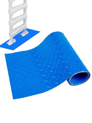 #ad Aqua Select Swimming Pool Blue Ladder Mat Or Step Pad