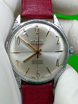 #ad Atlantic Worldmaster Original watch 21 Jewels Mechanical Manual