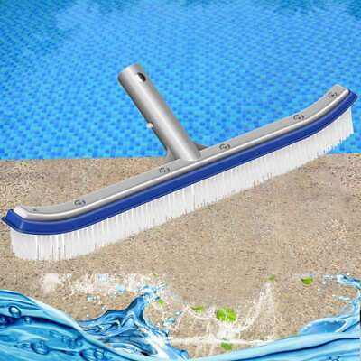 #ad 18 inch PRO Extra Wide Nylon Pool Brush Designed for Use with Vinyl Lined Pools