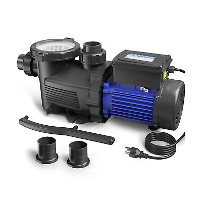 #ad 1.5 HP In Above Ground Dual Speed Pool Pump 115V 4795GPH High Flow