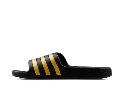 #ad adidas Unisex Adilette Aqua Slide Sandal Core Black 6 US Pair of Shoes