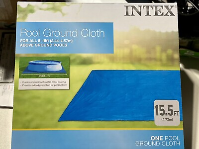 Pool Intex Ground Cloth Cover for 8ft to 15ft Round Above Ground SHIPS NOW