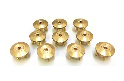 10 Pack Brass Wood Deck Anchor For Swimming Pool Safety Cover