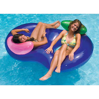 #ad #ad Vinyl Sidebyside Inflatable Pool Float Purple
