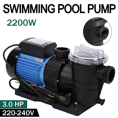 #ad 3HP For Hayward Swimming Pool Pump In Above Ground with Strainer Filter Basket