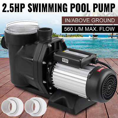 #ad Hayward 2.5HP In Above Ground Swimming Pool Sand Filter Pump Motor Strainer US