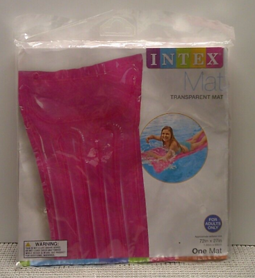 #ad #ad Intex Inflatable Pool Mat Beach 72quot; x 27quot; Relaxing Swimming Water Sports PINK