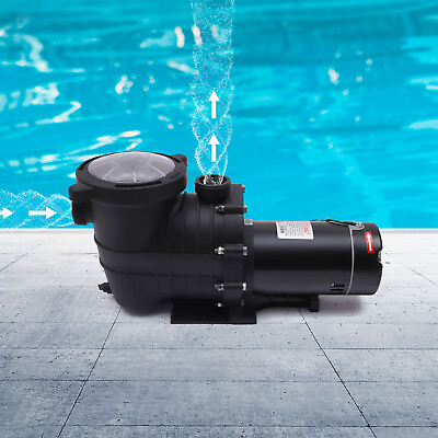 HBP1100 Electric Pool Pump Fit Hot Tubs 1.5HP Swimming Pool Pump Filter Basket