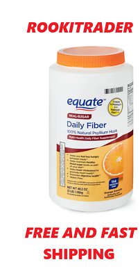 #ad Equate Daily Fiber Orange Smooth Fiber Powder 48.2 oz Fast Free Shipping