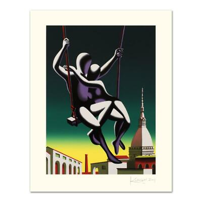 #ad #ad Mark Kostabi quot;Above The Worldquot; Signed Limited Edition Serigraph on Paper