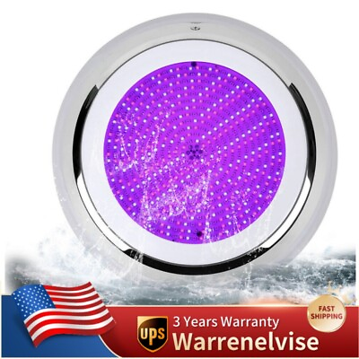 #ad Underwater RGB LED Swimming Pool Light Stainless Resin Filled Spa Lamp 12V