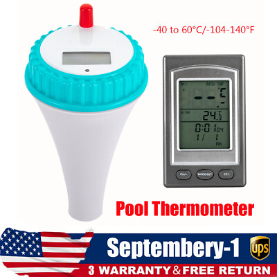 #ad Wireless Pool Thermometer For Spa Aquarium Pond Hot Tub
