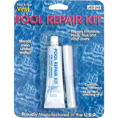 #ad #ad JED Pool 42 Sq. In. Vinyl Pool Repair Kit 35 242 JED Pool 35 242 043741002421