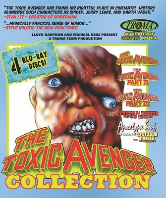 The Toxic Avenger Collection New Blu ray Dolby Widescreen
