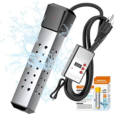 Pool Heater for Above Ground Pool Water Heater 2000W Automatic Power Off