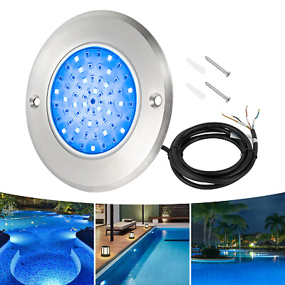 #ad 6W LED RGB Inground Pool Light Spa Lamp IP68 Waterproof Color Changing DC 12V