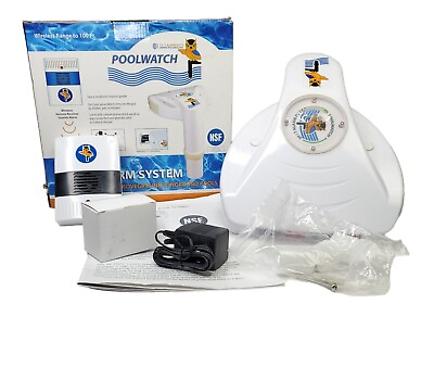 Poolwatch AC50032 Pool Alarm System Aboveground and Inground Pools Open Box