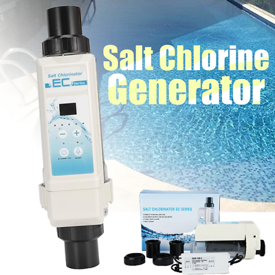 #ad #ad SALT WATER CHLORINE GENERATOR for Swimming Above Pool 12G H 16K Gal Salt System