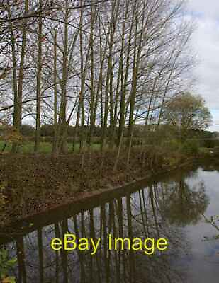 #ad Photo 6x4 Pond near Thorpe le Street Everingham Artificial pool by the pu c2016