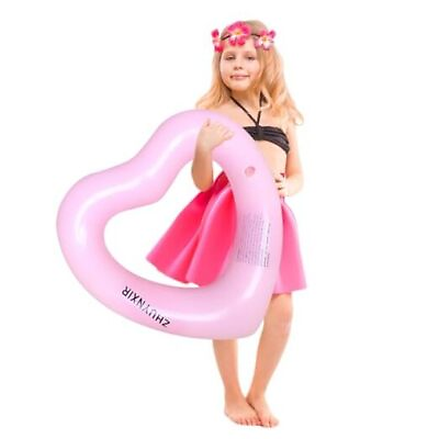 #ad Heart Swimming Pool Float Loungers Tube Water Fun Beach Party Toys for