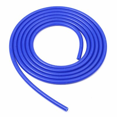 #ad 10 Feet Blue ID:5 32quot; 4mm Fuel Air Silicone Vacuum Hose Line Tube Pipe