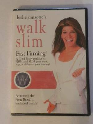 #ad Leslie Sansone#x27;s Walk Slim: Fast Firming DVD By Leslie Sansone VERY GOOD
