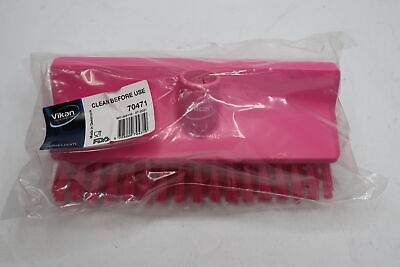 #ad Vikan Replacement Head Wall Brush Pink Polyester 0 25 64quot; L 70471
