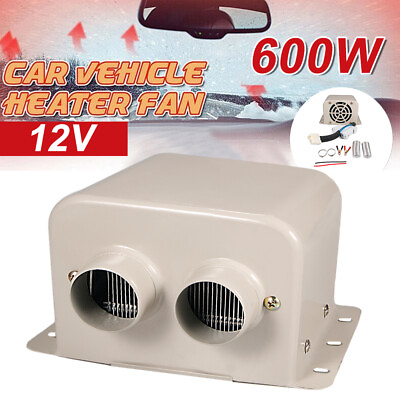 Electric 12V Car Heating Heater Fan Defogger Defroster Demister Windshield 600W