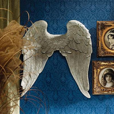 #ad Protection From Above Classic Heaven#x27;s Guardian Angel Wings Wall Sculpture