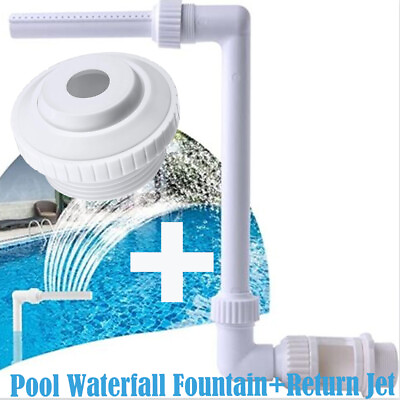 Fit For Intex Swimming Pool Waterfall Fountain with 360°Return Jet Set For Parts