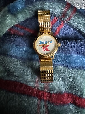 #ad Super Kmart Women’s limited edition Gold Stretch Watch NOS