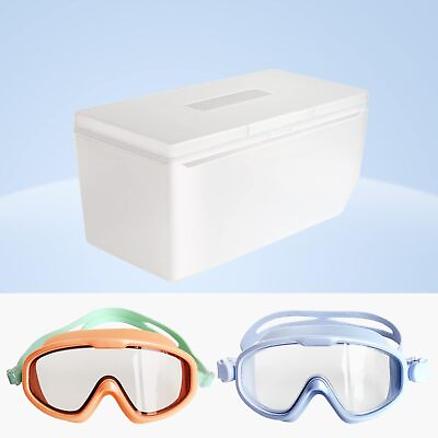 #ad 2 Pack Clear Comfortable Swimming Goggles UV Anti Fog Swim Glasses Mirror Adult