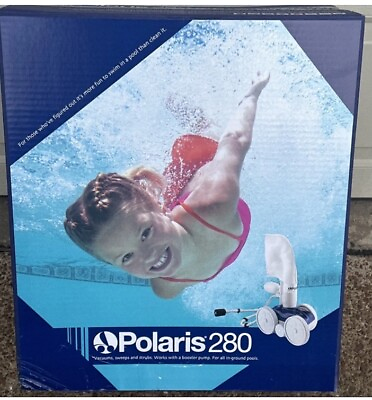 #ad #ad The Polaris 280 Pressure Side Automatic Pool Cleaner F5