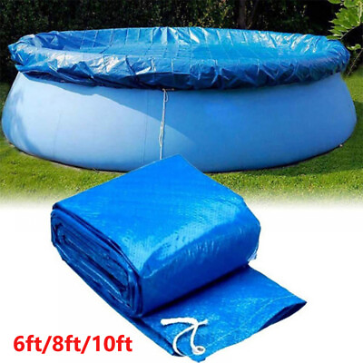 #ad Round Pool CoverAbove Ground Pool CoversInflatable Pool Cover For Swim Center