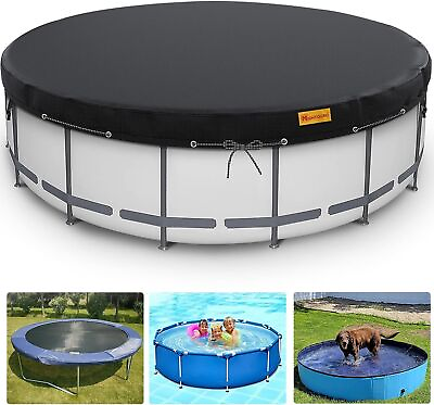 #ad 8 Ft Round Pool Cover Solar Covers for Above Ground Pools Swimming Pool Cov...