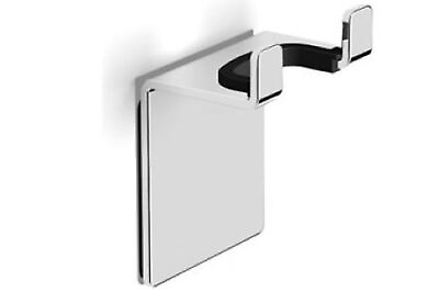 #ad Dezi Home Shower Double Hook Wall Holder Satin Nickel