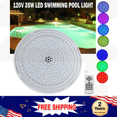 Color Changing Swimming Pool Lights Bulb LED PAR56 Light 12V for Pentair Hayward