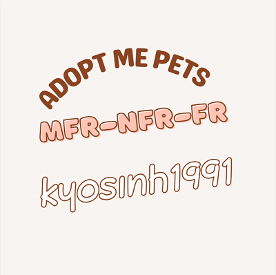 FR NFR MFR Mega Neon Fly Ride Pets Eggs Adopt me Cheap amp; Fast Delivery
