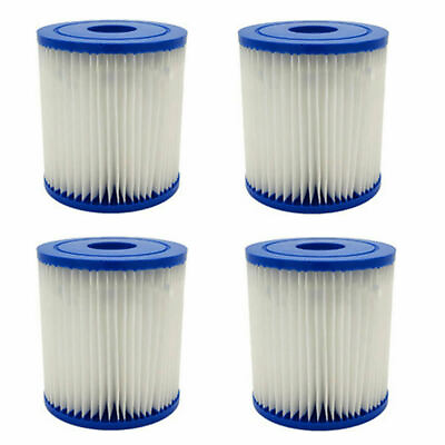 Intex Swimming Pool Easy Set Filter Cartridge Replacement Type H 4 Pack 29007E