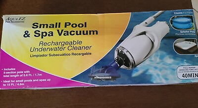 #ad #ad Aqua EZ Small Pool SPA Handheld Rechargeable Suction Pool Vacuum RPV5 NEW OPEN