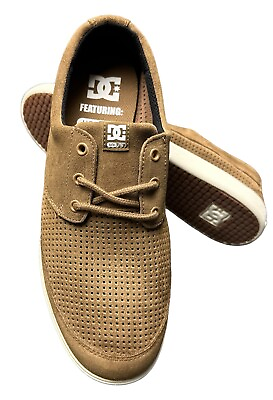 #ad DC POOL LE Brown Men’s Shoes Skateboard Sneakers Size 9 303388