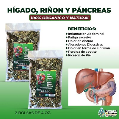 Liver Kidney and Pancrea Herbal Compound 8 oz. 227gr. 2 4 oz Herbs Tea
