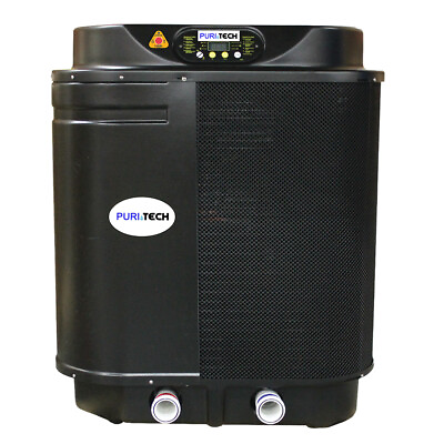 #ad #ad Puri Tech Quiet Heat 112000BTU Swimming Pool Heat Pump with Savings Optimizer