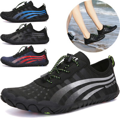 Water Shoes Mens Summer Quick Dry Barefoot Sneaker Swimming Boat Athletic Sport