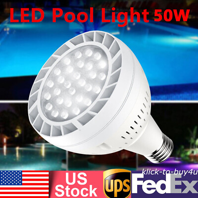 #ad #ad LED Swimming Pool Light Bulb for Pentair Hayward 120V 50W 6000K Daylight White